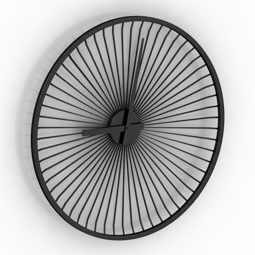 clock ligne roset temps libre 3D Model Preview #f0a33cf9
