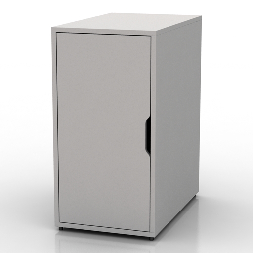Box IKEA ALEX Storage Unit 3D Model Preview #0bcee88b