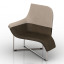 3D "Artifort Gemini chair" - Interior Collection