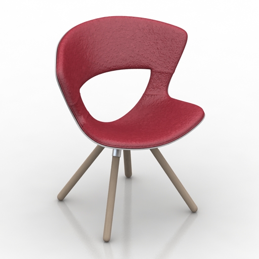 Chair Fredericia Furniture Mundo 3D Model Preview #30db1bcd