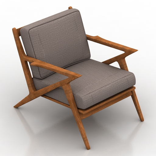 armchair soto 3D Model Preview #fd7217ac