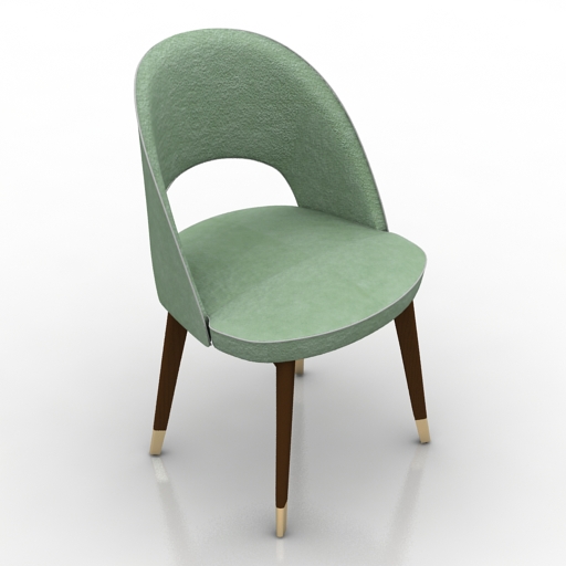 Chair Baxter Colette 3D Model Preview #b6304889