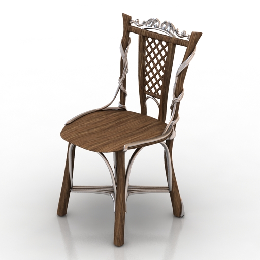 Chair decor 3D Model Preview #9d777b45