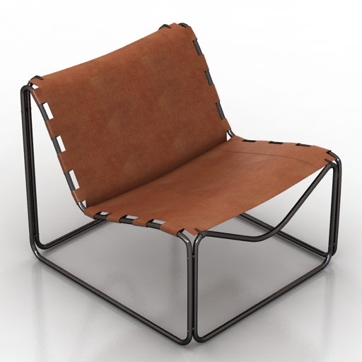Chair Pascal Mourgue Fabio 3D Model Preview #9d19015d