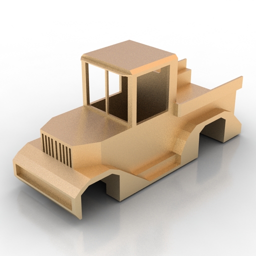 Truck pickup 3D Model Preview #924238da