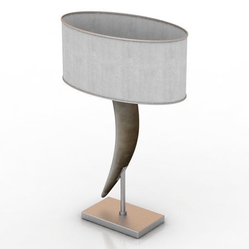 lamp arcahorn table lamp 1256 3D Model Preview #eef12292