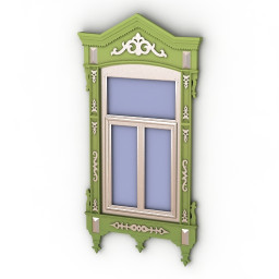 3D Model Window | Category: Doors & Windows