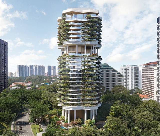 Park Nova tower by PLP Architecture, Singapore