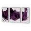 3D "Purple with black Table Vase Picture" - Interior Collection