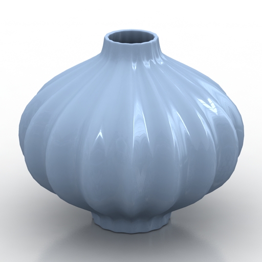 vase blue 3D Model Preview #544ad1ae