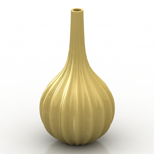 Vase yellow 3D Model Preview #300e99dc