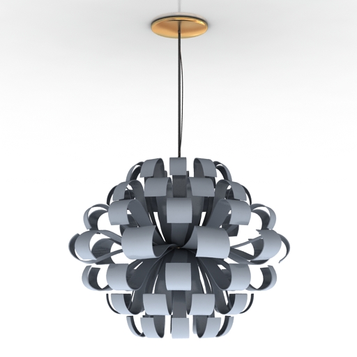 luster sforzin big bubble chandelier 3D Model Preview #baf0f9a8