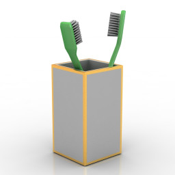 3D Toothbrush preview