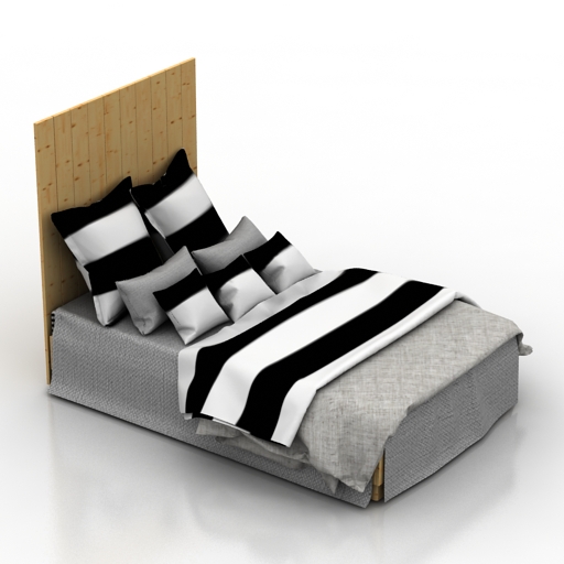 Bed 3D Model Preview #e84ac352