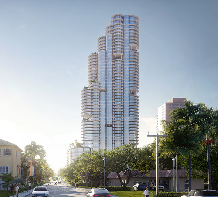 New mixed-use tower by ODA, Fort Lauderdale, FL, USA