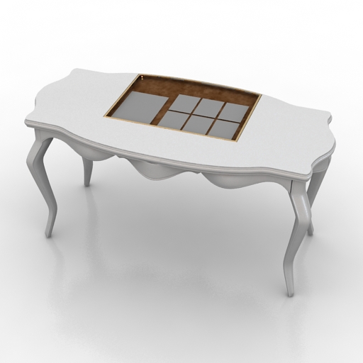 table offic desk 99 3D Model Preview #481bae67
