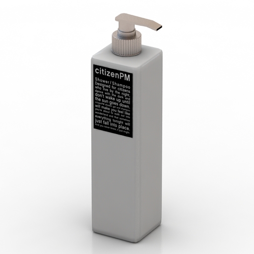 Shampoo PM 3D Model Preview #8462c812