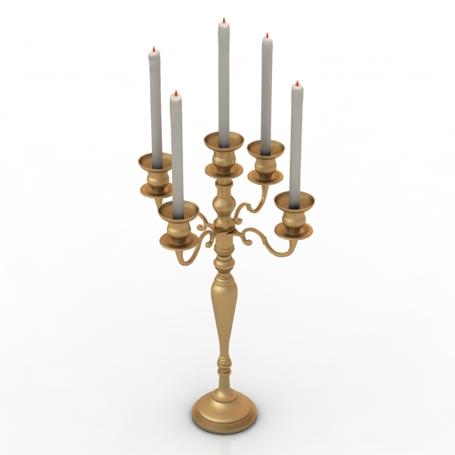 candlestick cls 3D Model Preview #7e884cba