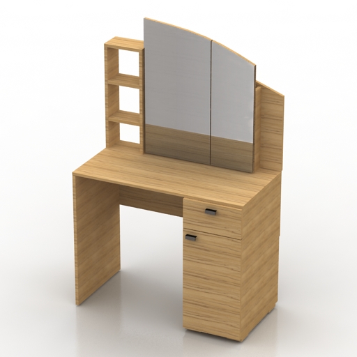 dressing table dyatkovo uno 3D Model Preview #e3d7f582
