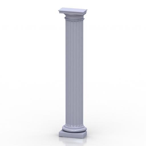 Column 1 3D Model Preview #7dfb19e9