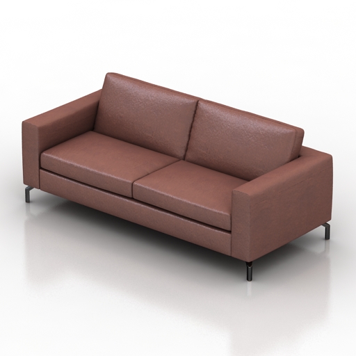 Sofa Natuzzi 3D Model Preview #c6204ef3