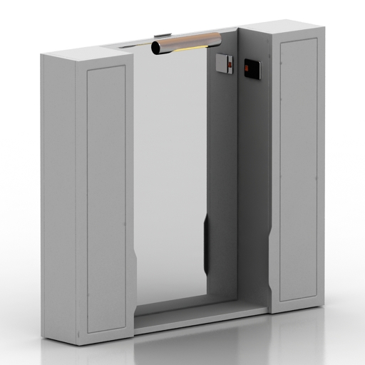 locker aqua rodos rodors mirror penals 3D Model Preview #ad82f5fd