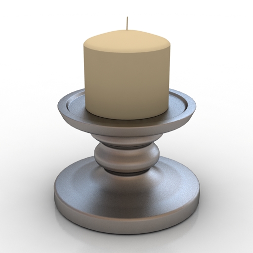 candlestick 1 3D Model Preview #cbedd923