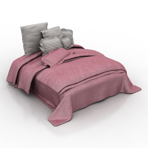 bed clothes 3D Model Preview #27113ff6