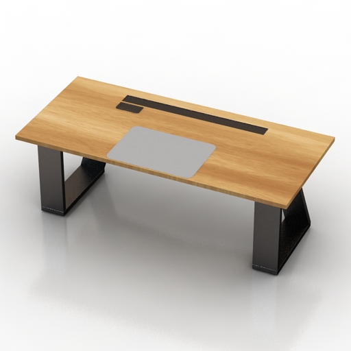 table pierre cardin desk table 3D Model Preview #c5cbf5b4