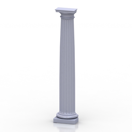 column 2 3D Model Preview #d3c1c9bb