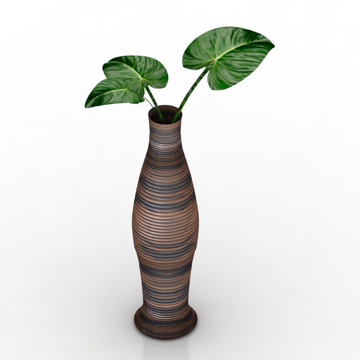 Vase 3 3D Model Preview #3fcfd1d3