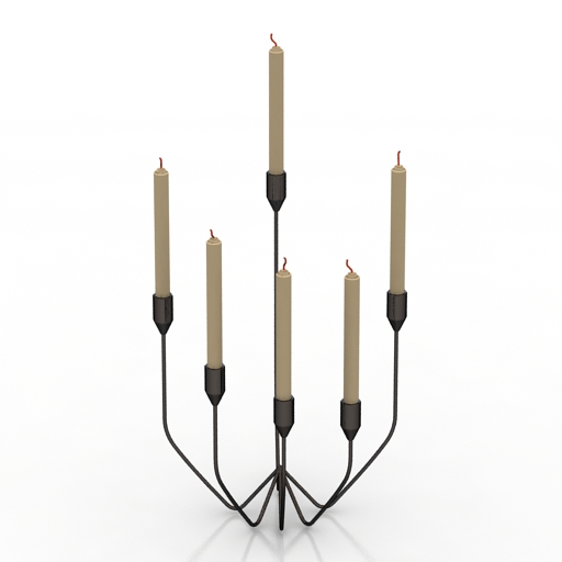 candlestick 3D Model Preview #dfad2603