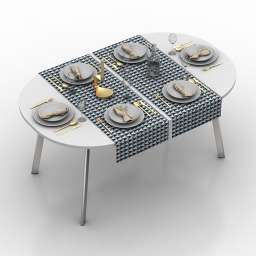 3D Table setting