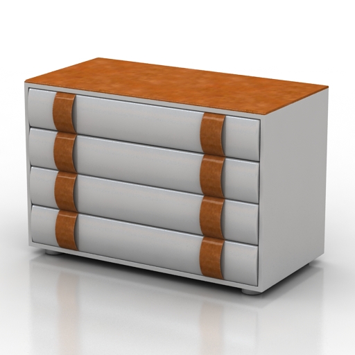 locker obi chest of drawers 3D Model Preview #b6f36fd4