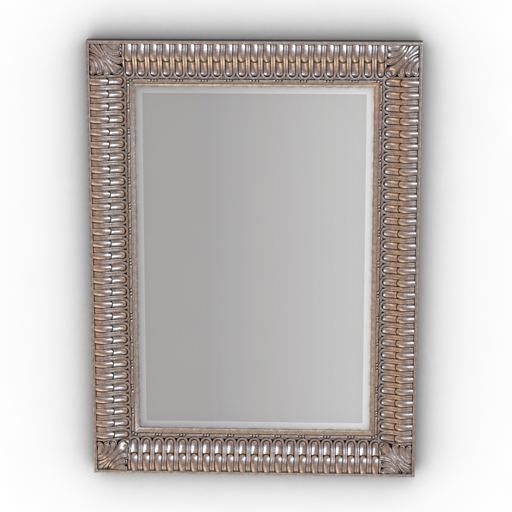 mirror florentine classic mirror frame 3D Model Preview #f7465179