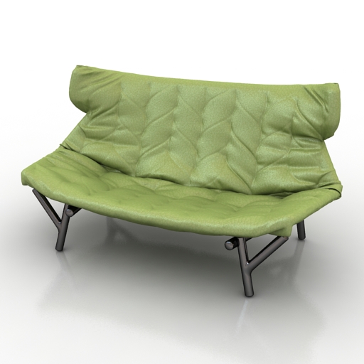 sofa kartell foliage 3D Model Preview #200669ed