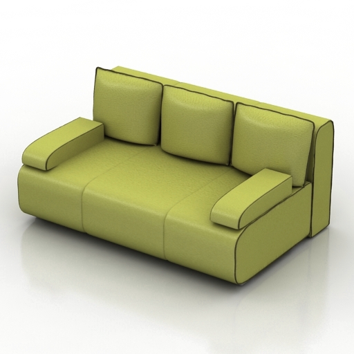 Sofa apollo pufetto 3D Model Preview #5eccb824