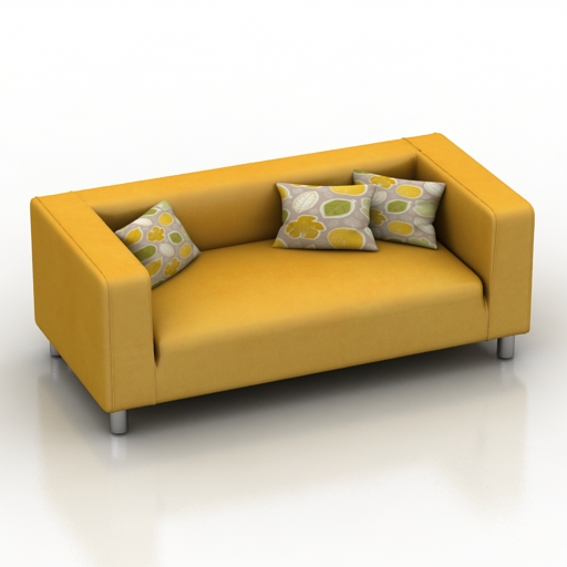 Sofa IKEA KLIPPAN 3D Model Preview #423553ed