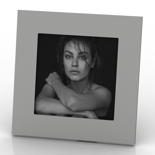 Frame photo 3D Model Preview #1a35fea3