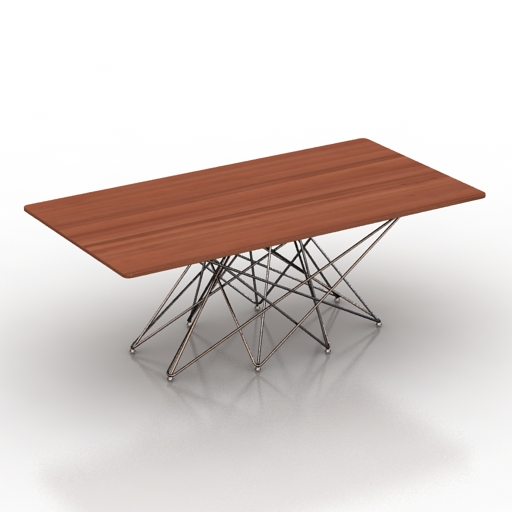 Table Octa 3D Model Preview #02ecf0cd