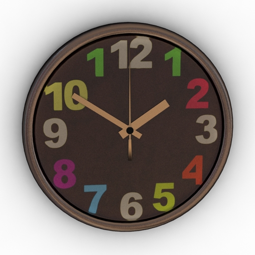 clock 2 3D Model Preview #fbc4491d