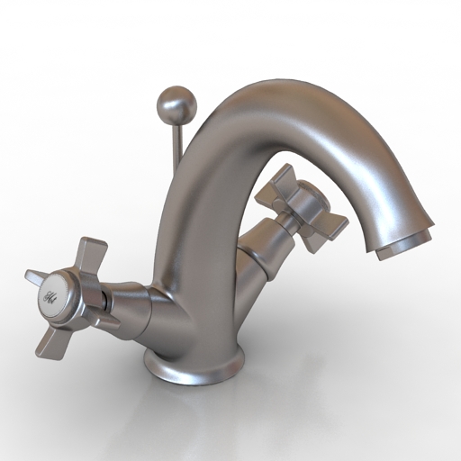 faucet nobili ri49118-6cr single hole 3D Model Preview #b634596c