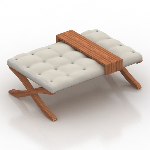 table coffee christopher guy french connection bench table 3D Model Preview #aa27fbe1