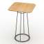 3D "Domitalia Bouchon Table Stool & Chair" - Interior Collection