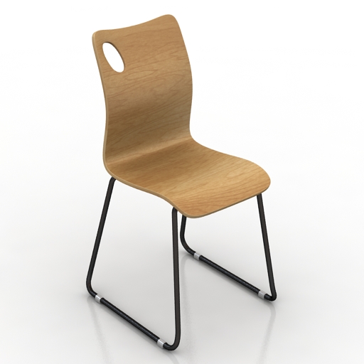 chair sht-s9 3D Model Preview #e7760d55