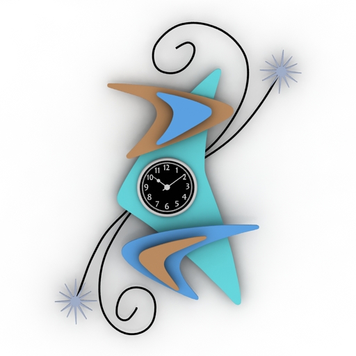 clock stevo cambronne cl-art- 016-04 3D Model Preview #e2d76255