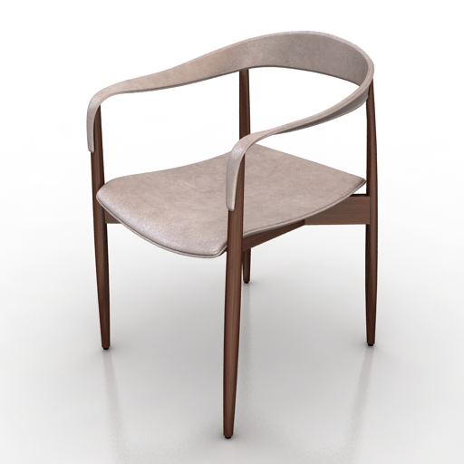 Armchair Freifrau Stella Chair 3D Model Preview #05cdc716