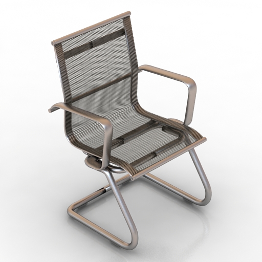 Chair Helmut 3D Model Preview #a2f9164b