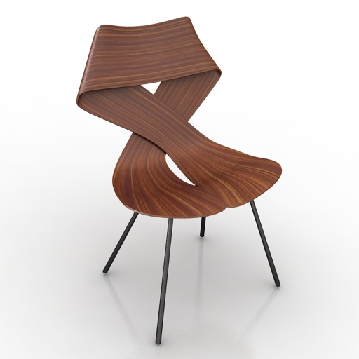 Chair Sara Rowghanis 3D Model Preview #e6c74d24