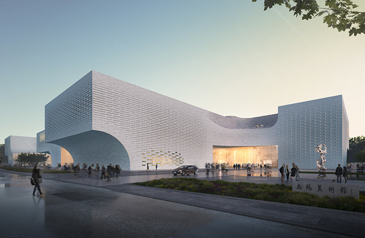 Wuxi Art Museum by Ennead Architects, Wuxi, China